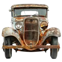 سيارات قديمة تالفة فى هولندا